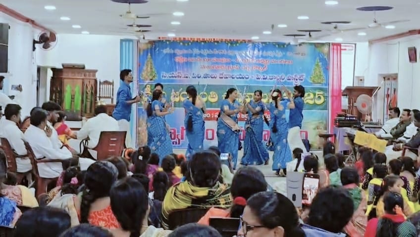 మణుగూరులో ఘనంగా క్రీస్తు జయంతి ఉత్సవాలు